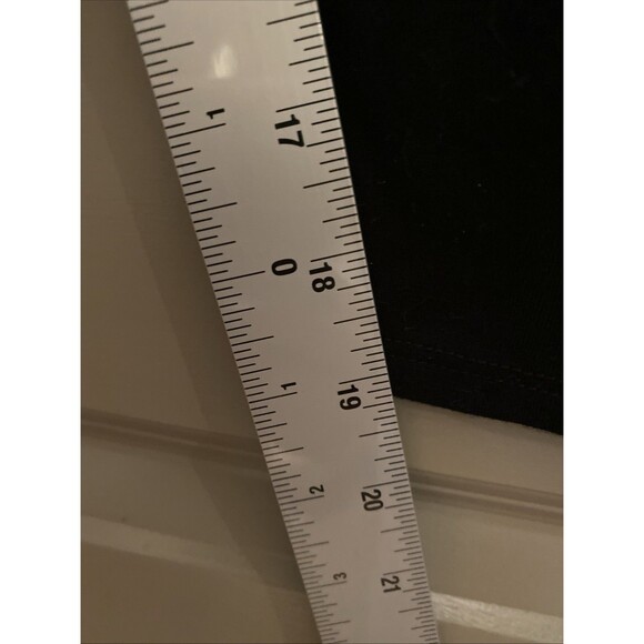 Black Capri No Boundaries Cotton Leggings Juniors Large Stretchy Waste - Picture 6 of 6